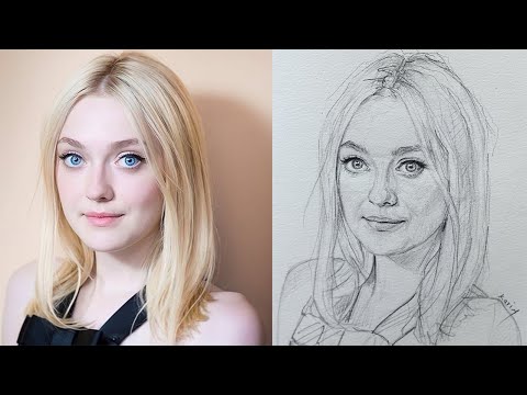 Master the art of drawing a stunning female face