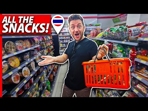 30 Must Try Thailand CONVENIENCE Store Food & Drinks!