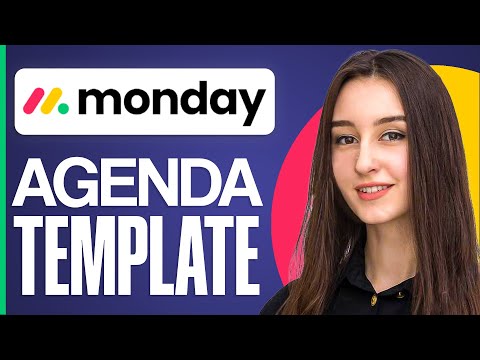 Monday.com Agenda Template 2024 (Monday.com Tutorial)