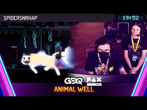 Animal Well by SpidersNRhap in 19:52 - GDQ @ PAX West 2024