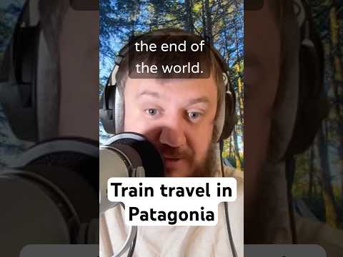 Love travelling by train! #travel #podcast #patagoniaargentina #patagonia #wingingit #traintravel