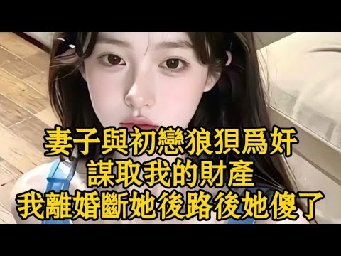 妻子與初戀狼狽爲奸謀取我的財產我離婚斷她後路後她傻了