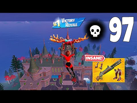 97 Elimination Solo Vs Squads "Zero Build" Gameplay Wins (Fortnite chapter 5)