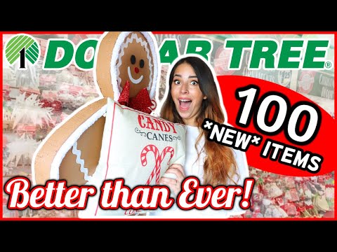 100 *ALL NEW* Dollar Tree Christmas Finds 🏃 High-End looks for LESS!