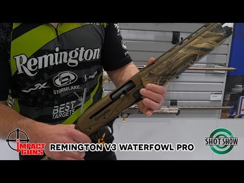 Remington V3 Waterfowl Pro 12 Gauge Semi-Auto Shotgun - SHOT Show 2019