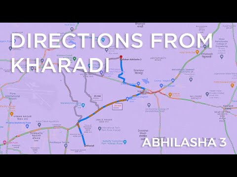 Direction Video: Kharadi to Rohan Abhilasha 3