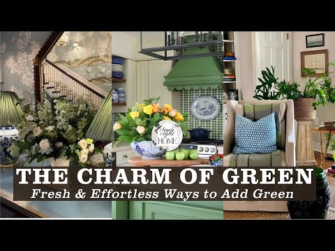 Embracing Verdant Hues: How GREEN Enriches Your Living Spaces with Quiet Charm