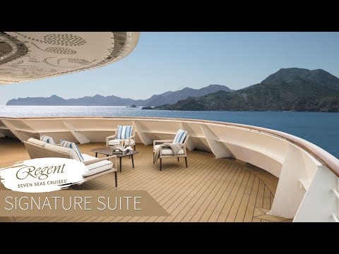 Regent Seven Seas Explorer | Signature Suite Full Walkthrough Tour & Review | 4K