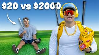 $20 vs $2000 Baseball Gear (Does it Really Matter??)