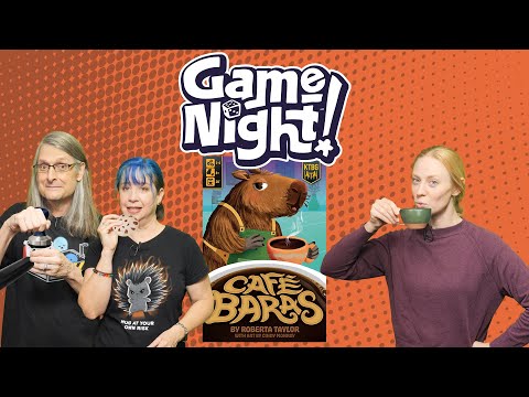 Café Baras - GameNight! Se12 Ep23 - How to Play and Playthrough