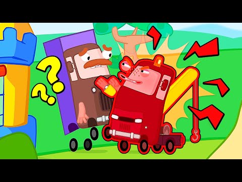 Funny family adventures of the Wheelzy Family! Baby cars on a playground. NEW Cartoons for kids.