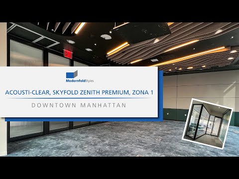 ModernfoldStyles Reaches New Heights in 52nd Floor Downtown Manhattan Office