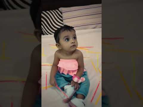 #babyplaying #babyfunnyvideo #cutebabyplayingwithsticks #viral