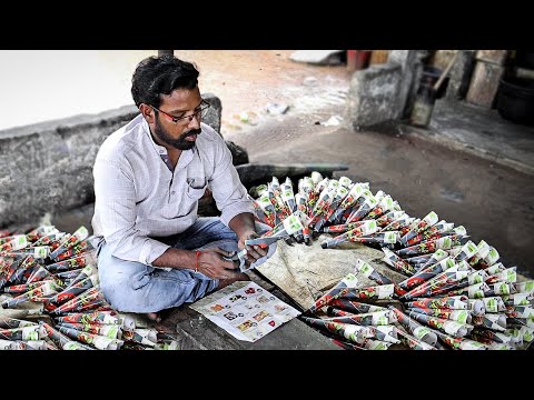 Biggest Rocket Missile making for Diwali Celebrations