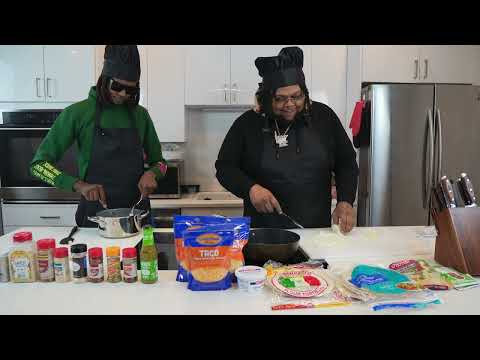 BabyFxce E Learns How To Make An Classic Mexican Dish With KrispyLife Kidd | KrispyLife KookUpz