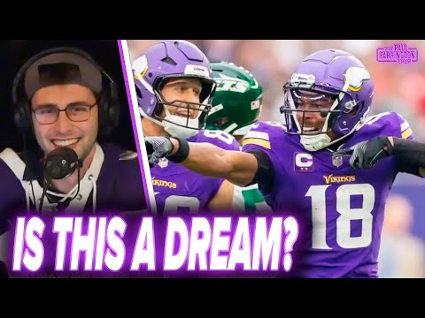 ARE WE DREAMING?: Darnold & Vikings SURVIVE Rodgers & Jets, move to 5-0 in London! | PFS