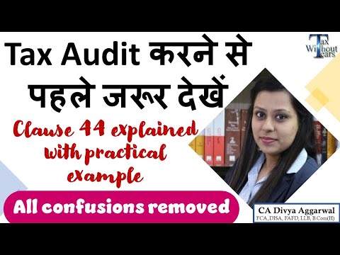 GST Working for Clause 44 of tax audit| New clause 44 of Form 3CD| How to fill the GST Clause