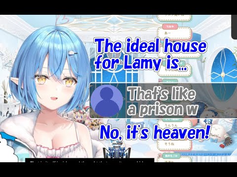 [Hololive] Lamy talks about if there's Cover's dorm. [Eng sub]