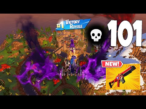 101 Elimination Solo Vs Squads "Zero Build" Gameplay Wins (Fortnite chapter 5)