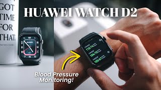 HUAWEI WATCH D2: Monitoring My Blood Pressure Issue ANYTIME with This!