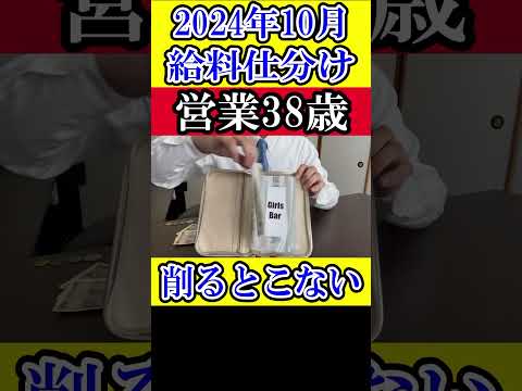 【給料仕分け】10月の手取りゴミ月給23万円を用途別に分けてみた。 #給料仕分け