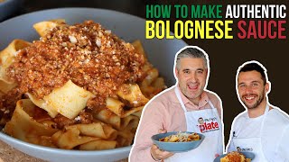 How to Make AUTHENTIC BOLOGNESE SAUCE Like a Nonna from Bologna