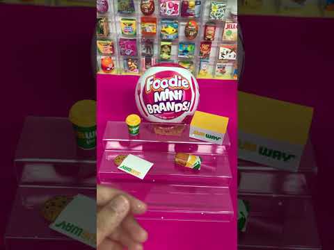 Foodie Mini Brands Unboxing | My Subway Collections #subway #foodieminibrands #shorts