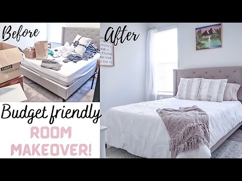 BUDGET FRIENDLY ROOM MAKEOVER | EXTREME BUDGET MAKEOVER | AFFORDABLE BEDROOM MAKEOVER