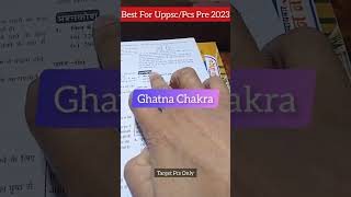 Complete Booklist For Uppsc Pcs Pre 2023 Ghatna Chakra #pcs