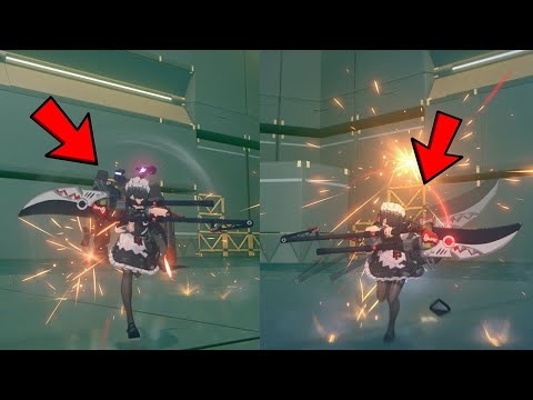 So.. Ellen actually has 2 different Deflect Bullet Animations