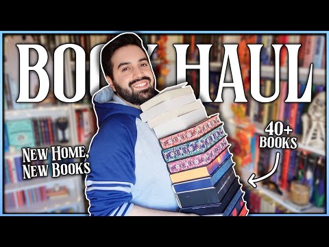 My First BIG Book Haul in My New House! 📚 Happy Haul-O’ween