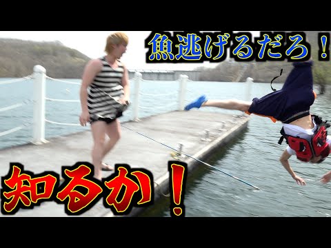 海で撮影してたら魚釣りしてる人と喧嘩になりました。