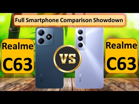 Realme C63 Vs Realme C65 Comparison #RealmeC63 #realmec65