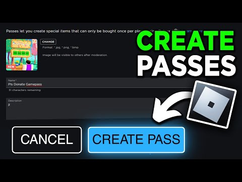 How to Create a Gamepass on Roblox (2024 Update) | Create Roblox Gamepass EASILY