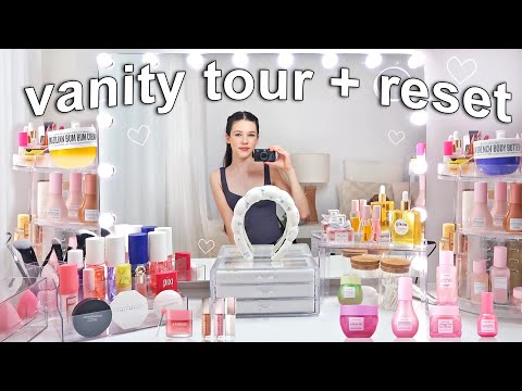 VANITY TOUR 🎀 reset + organisation