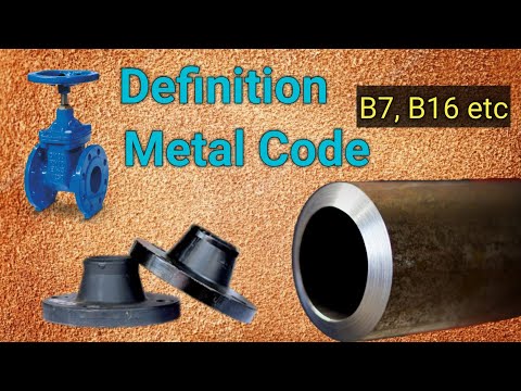 Pipe, Flange, Metal Code, Valve, All Definition. #Pipe Or Flange Kise Kahte Hai