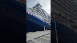 Cruise ship at Nassau #seabirdview #cruise #lifeatsea