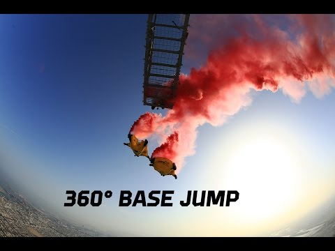 Burj Khalifa Base Jump 360°