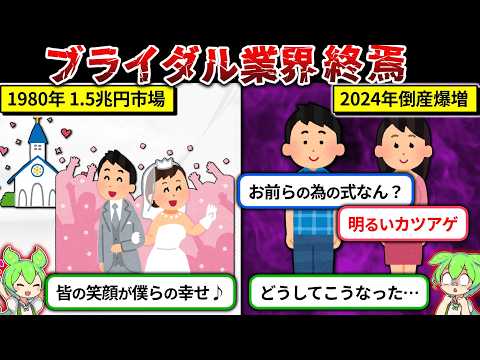 遂に結婚式ビジネスが終わります…