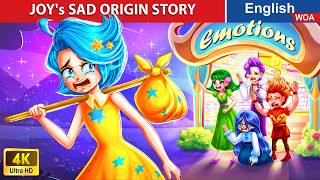 Inside Out 2: JOY's SAD ORIGIN STORY 😔 English Storytime🌛 Fairy Tales @WOAFairyTalesEnglish