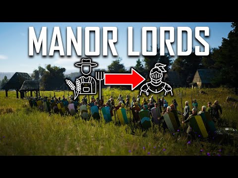 From Day 1 to First Combat in a Trade-Only Village | Manor Lords