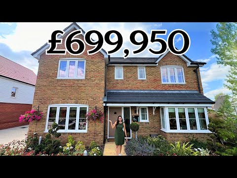 INSIDE a SPACIOUS 4 Bed LUXURY New Build home | CALA Homes UK THE WALNUT show-home TOUR | £699,950