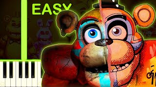 This Comes From Inside | Five Nights At Freddy's SB Song - EASY Piano Tutorial