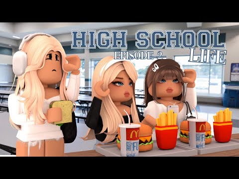 My High School Life *EPISODE 2* | Roblox Bloxburg Movie