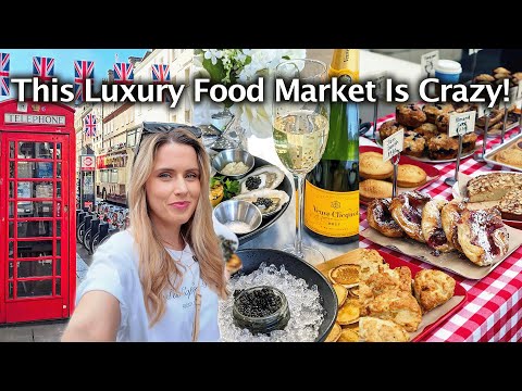 The UK's Most Expensive Food Market..I Was Shocked!