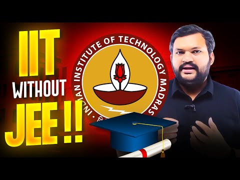 Learn in IIT College Without JEE | IIT Madras without JEE