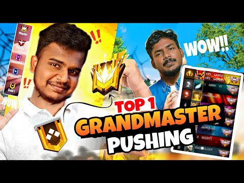 தமிழ்🔴 TOP 1 REGION GRANDMASTER PUSHING (DAY 2) | #vrsgamerff #freefire #viral #brranked