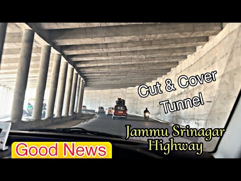 Cut & Cover Tunnel | Canopy | Jammu Srinagar Highway Update | Nh44 | Ramban Banihal Road Update