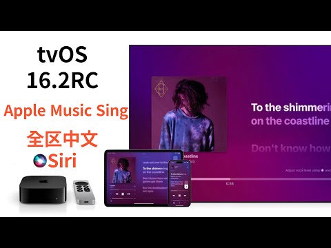 tvOS16.2RC重大更新-全区中文Siri(CC字幕）补档2022-12-09