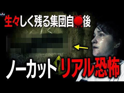 【ノーカット心霊】＊異常なシーンあり＊　集団自⭕️の現場・富山県心霊スポット・白倉トンネル